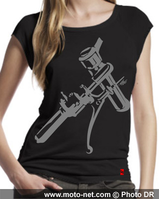 Kick'n'Start, nouvelle marque de t-shirts rock et moto