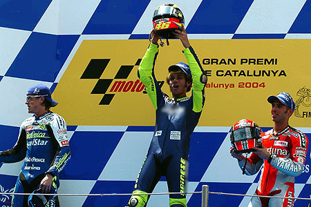 Grand Prix moto de Catalunya 2004 : le tour par tour