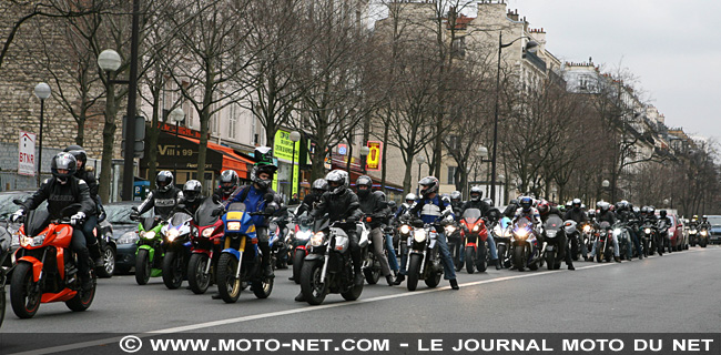 Près de 20 000 motards dans les rues ce week-end