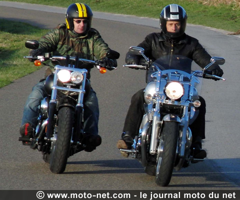  Duel Harley-Davidson Fat Bob vs. Triumph Thunderbird : Les gros bras... de fer !
