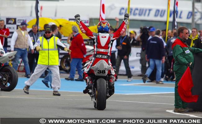 Championnat de France Superbike : Nigon et Leblanc survolent Le Vigeant