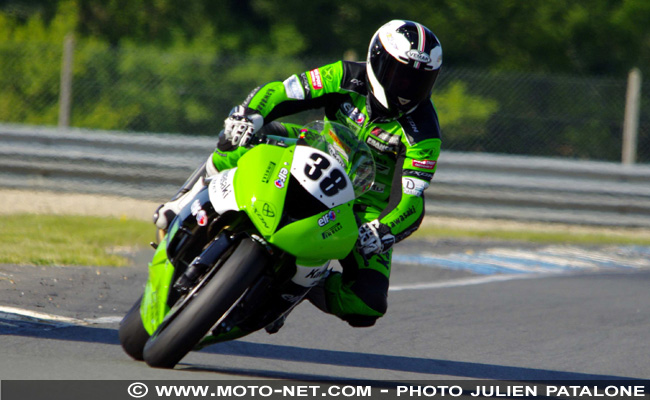 Championnat de France Superbike : Nigon et Leblanc survolent Le Vigeant