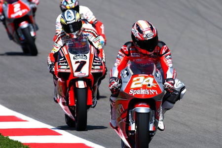 Grand Prix moto d'Allemagne 2004 : le tour par tour