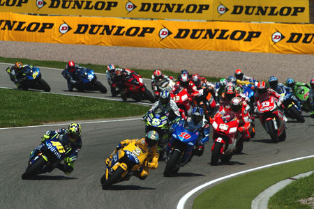 Grand Prix moto d'Allemagne 2004 : le tour par tour