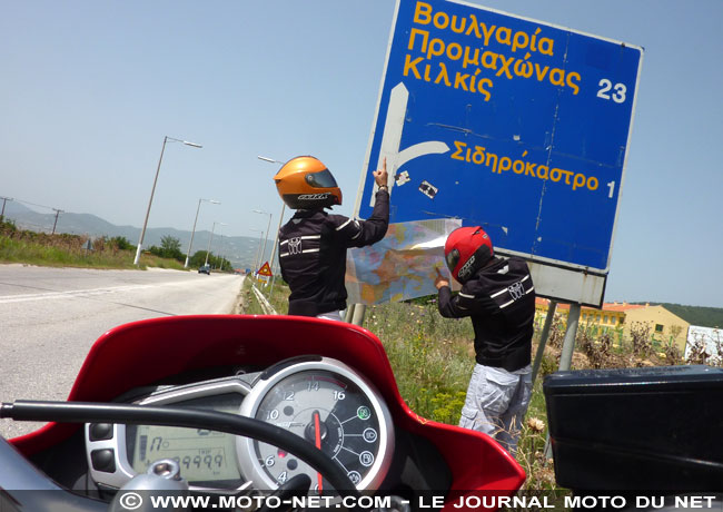 En Grèce à la recherche de la route de la Bulgarie...