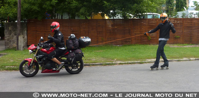 Tour d'Europe à moto : l'instantané du jour