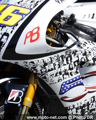 500 photos de fans sur les Yamaha M1 à Laguna Seca