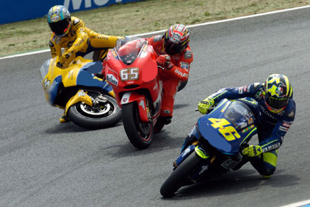 Grand Prix moto du Portugal 2004 : le tour par tour