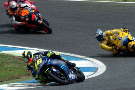 Grand Prix moto du Portugal 2004 : le tour par tour
