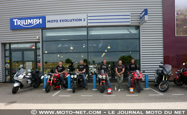 Tour d'Europe à moto : l'instantané du jour