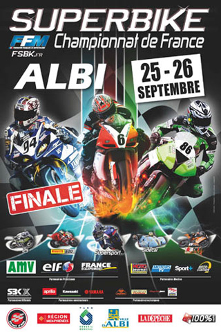 Finale du championnat de France Superbike ce week-end
