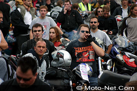 Manifestation FFMC du 19 septembre 2004 contre l'allumage des feux le jour