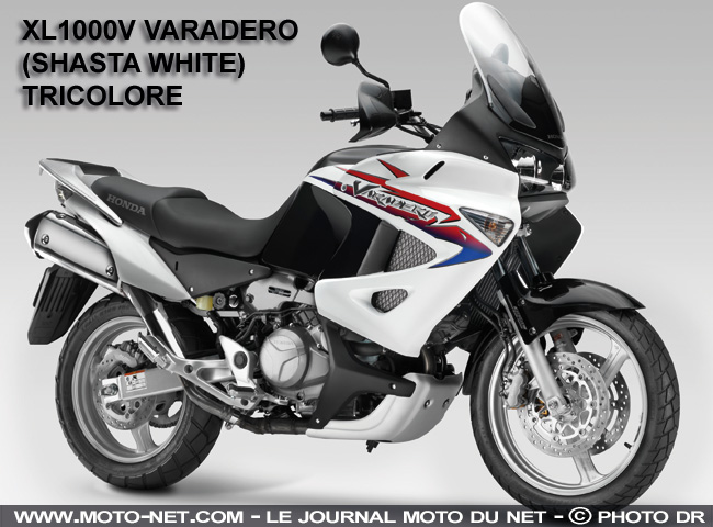 Nouveaux coloris sur les modèles Honda 2011