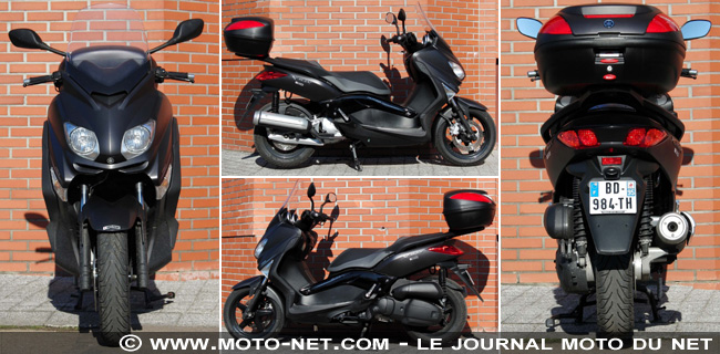 Duel scooters 125 : Sym GTS EFI vs Yamaha X-Max ABS Business