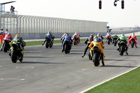 Grand Prix moto du Qatar 2004 : le tour par tour
