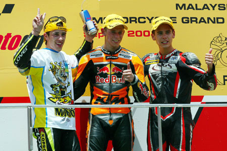 Grand Prix moto du Qatar 2004 : le tour par tour