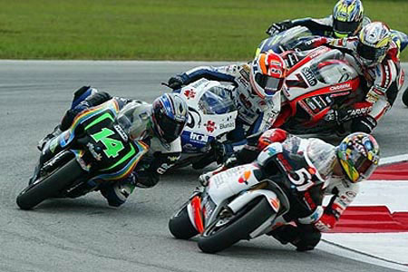 Grand Prix moto du Qatar 2004 : le tour par tour