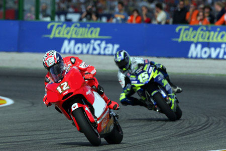 Grand Prix moto de Valence 2004 : le tour par tour