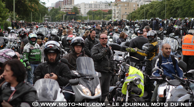 CISR : gros succès des manifs motards dans toute la France