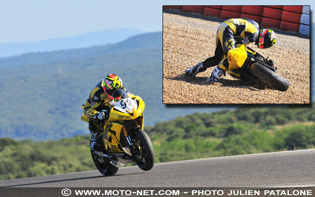 FSBK Ledenon : un week-end difficile pour les leaders