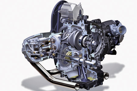 Nouvelle BMW R1200RT modèle 2005 présentée au Salon de Bologne 2004