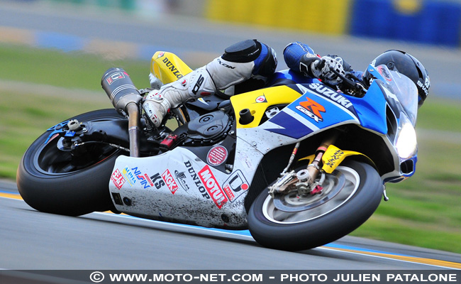 24H Moto du Mans - 09h00 : Suz' et Kawa au coude à coude
