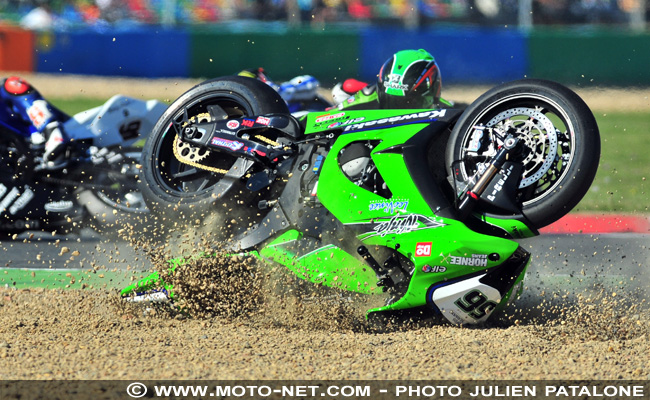 Galerie : les plus belles photos du WSBK à Magny-Cours