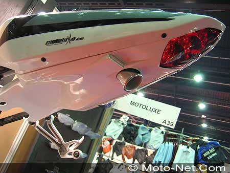 Paris Tuning Show 2005 : Pot Motoluxe pour Suzuki GSX-R 1000