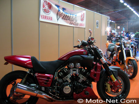 Paris Tuning Show 2005 : Concentration du Club V-Max La Parisienne du 3 au 5 juin 2005 à Coulommiers (77)