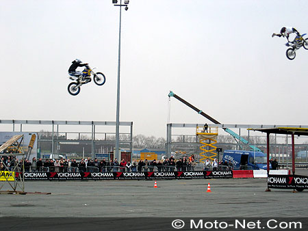 Paris Tuning Show 2005 : Mention spéciale à Frédéric Besancenot et Jérémy Lamblin du X Team FMX !