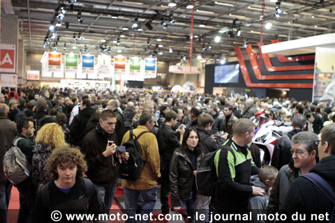 183 026 visiteurs au Salon de la moto de Paris 2011