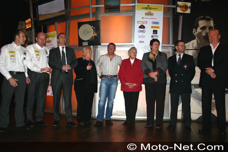 Présentation du Moto Tour 2005 ce matin à Paris