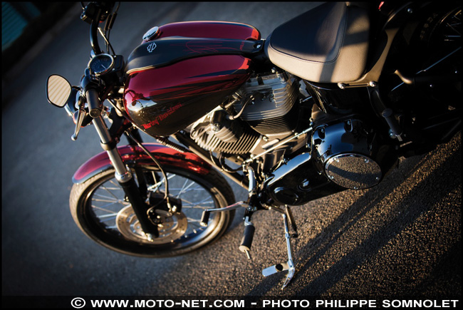 Oeuvres d'art sur Harley-Davidson Blackline