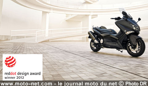 Le Yamaha Tmax 2012 remporte le Red Dot Product Design