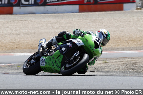 FSBK 2012 Ledenon 1 : Leblanc et Da Costa confortent leur leadership