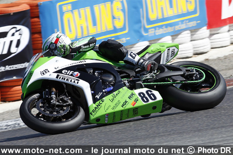 FSBK 2012 Ledenon 1 : Leblanc et Da Costa confortent leur leadership