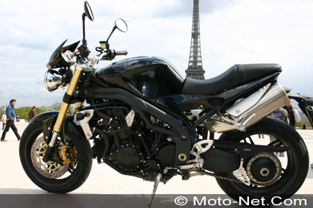 Essai Moto Net nouvelle Triumph Speed Triple 1050 : une main de fer dans un gant de velours