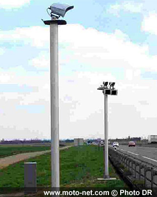 Mise en place des premiers radars tronçon de vitesse moyenne