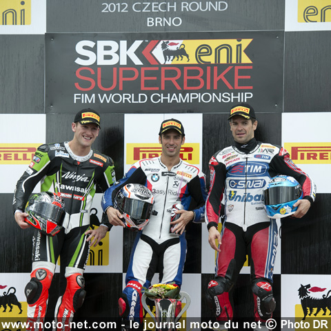 Sykes 2ème, Melandri 1er et Checa 3ème - WSBK République Tchèque (9 sur 14) : Vidéos, déclarations et analyse du SBK à Brno