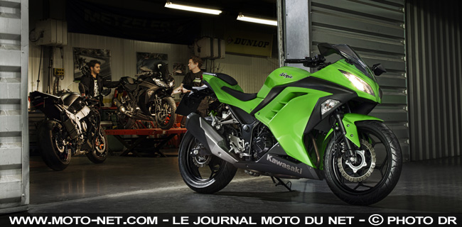 Kawasaki lance une nouvelle Ninja 300R