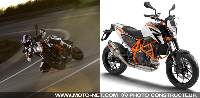 690 Duke R - Nouveautés 2013 KTM : La famille Duke accueille deux nouvelles 390 et 690 R