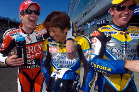 Le Mondial Superbike et Supersport 2005 à Silverstone sur Moto-Net