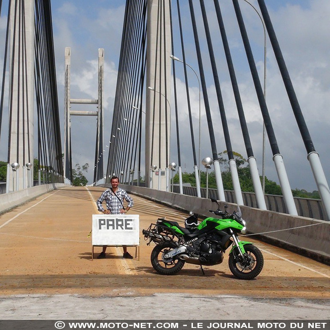 Amérique latine à moto (02) : joyeux Noël à Oyapoque