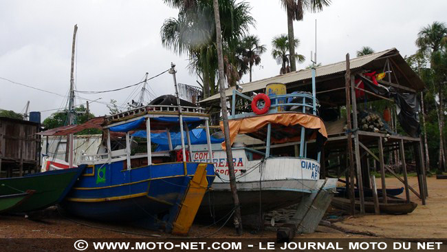 Amérique latine à moto (02) : joyeux Noël à Oyapoque