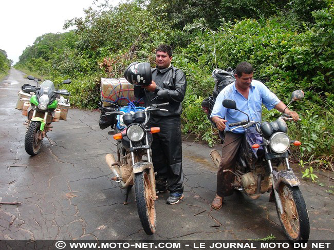 Amérique latine à moto (04) : panne sèche en Amazonie...