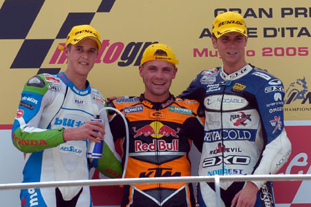 Le Grand Prix d'Italie Moto 2005 : le tour par tour sur Moto-Net