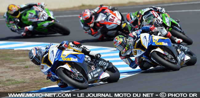 Melandri, Davies, Sykes, Fabrizio et Baz - WSBK Australie (1 sur 15) : Vidéos, déclarations et analyse du SBK à Phillip Island