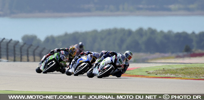Cluzel, Melandri, Baz et Checa - WSBK Espagne (2 sur 15) : Vidéos, déclarations et analyse du SBK à Aragon