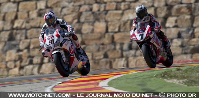 Haslam et Checa - WSBK Espagne (2 sur 15) : Vidéos, déclarations et analyse du SBK à Aragon