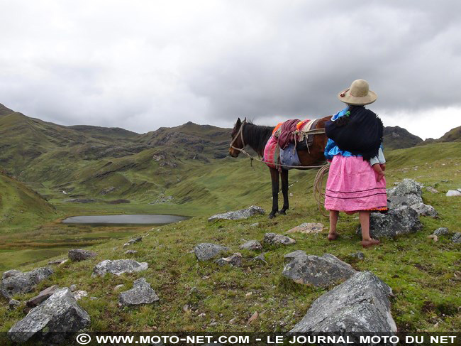 Amérique latine à moto (15) : trek sur la Cordillère blanche